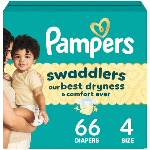 Pampers Swaddlers Sensitive Disposable Diapers - (Select Size and Count)