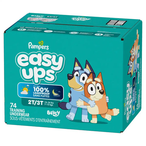 Pampers Easy Ups Bluey Training Underwear - (Select Size and Count)