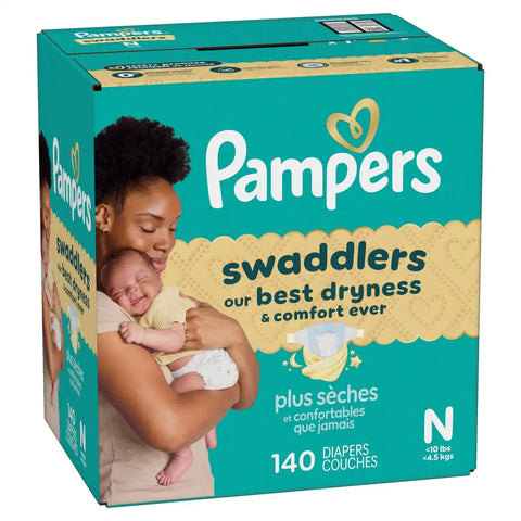 Pampers Swaddlers Sensitive Disposable Diapers - (Select Size and Count)