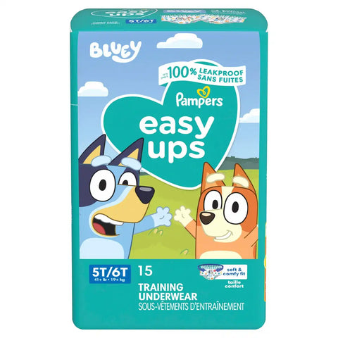 Pampers Easy Ups Bluey Training Underwear - (Select Size and Count)