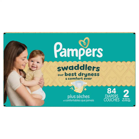 Pampers Swaddlers Sensitive Disposable Diapers - (Select Size and Count)
