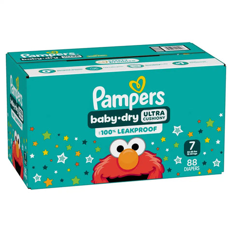 Pampers Baby Dry Diapers - (Select Size and Count)