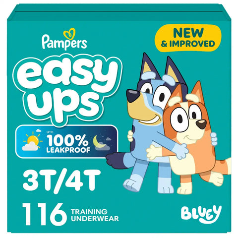 Pampers Easy Ups Bluey Training Underwear - (Select Size and Count)