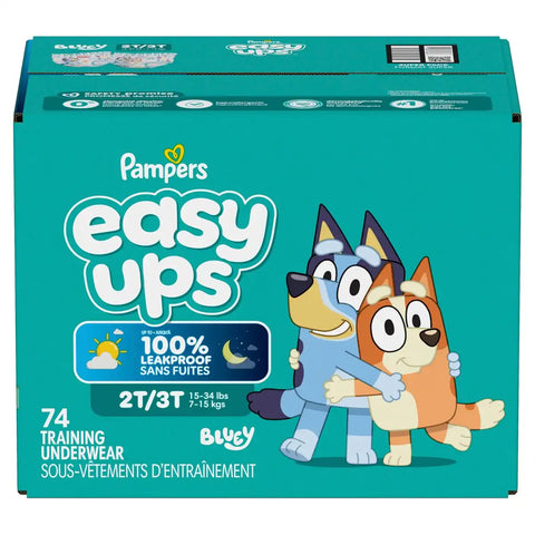 Pampers Easy Ups Bluey Training Underwear - (Select Size and Count)