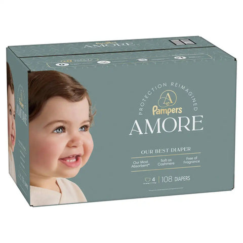 Amore by Pampers Luxury Diapers - (Select Size and Count)
