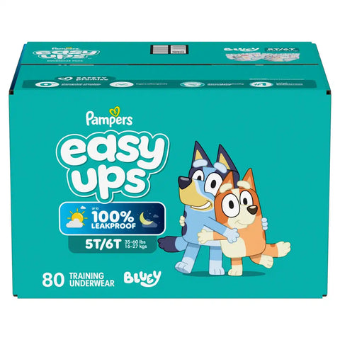 Pampers Easy Ups Bluey Training Underwear - (Select Size and Count)