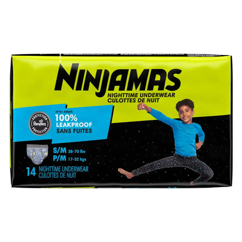 Pampers Ninjamas Nighttime Boys' Underwear - (Select Size and Count)
