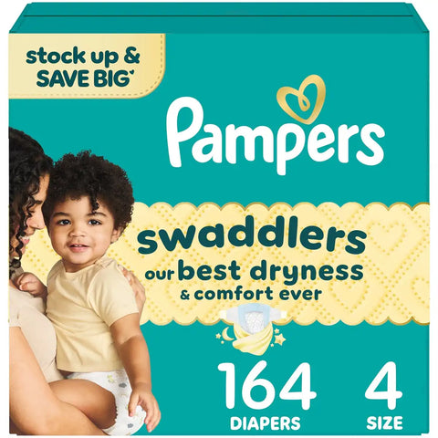 Pampers Swaddlers Sensitive Disposable Diapers - (Select Size and Count)