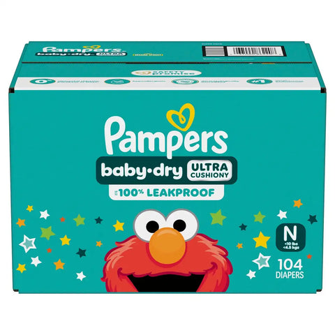 Pampers Baby Dry Diapers - (Select Size and Count)
