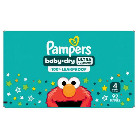 Pampers Baby Dry Diapers - (Select Size and Count)