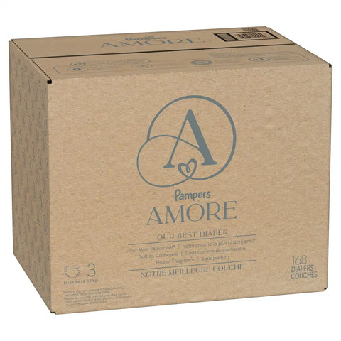 Amore by Pampers Luxury Diapers - (Select Size and Count)