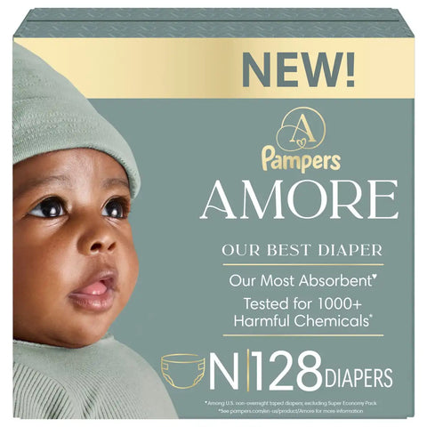 Amore by Pampers Luxury Diapers - (Select Size and Count)