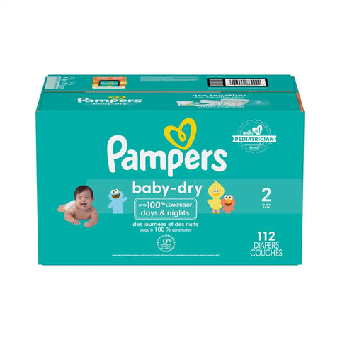 Open Box (Final Sale) - Pampers Baby Dry Diapers