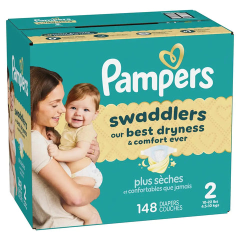 Pampers Swaddlers Sensitive Disposable Diapers - (Select Size and Count)