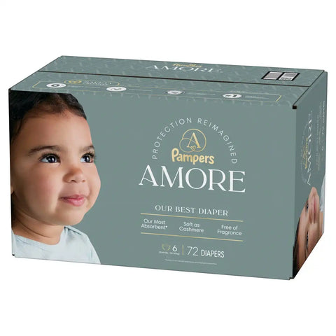 Amore by Pampers Luxury Diapers - (Select Size and Count)