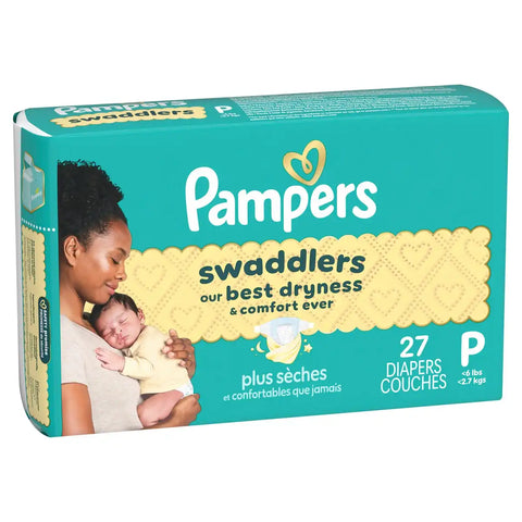 Pampers Swaddlers Sensitive Disposable Diapers - (Select Size and Count)
