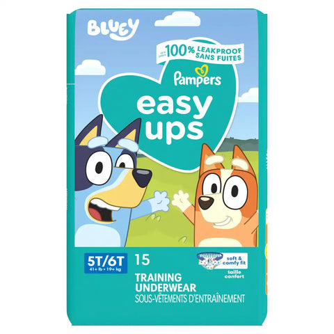 Pampers Easy Ups Bluey Training Underwear - (Select Size and Count)