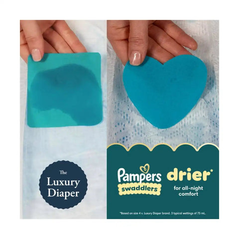 Pampers Swaddlers Sensitive Disposable Diapers Size 1 - 164ct + Size 2 - 148ct + Sensitive Baby Wipes - 1008ct