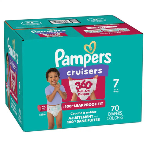 Pampers Cruisers 360 Diapers - (Select Size and Count)
