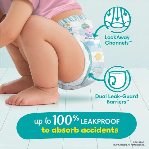 Easy Ups Girls' Disposable Training Underwear - (Select Size and Count)