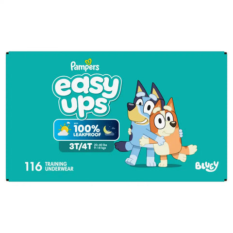Pampers Easy Ups Bluey Training Underwear - (Select Size and Count)