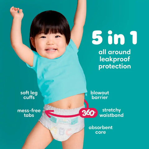 Pampers Cruisers 360 Diapers - (Select Size and Count)