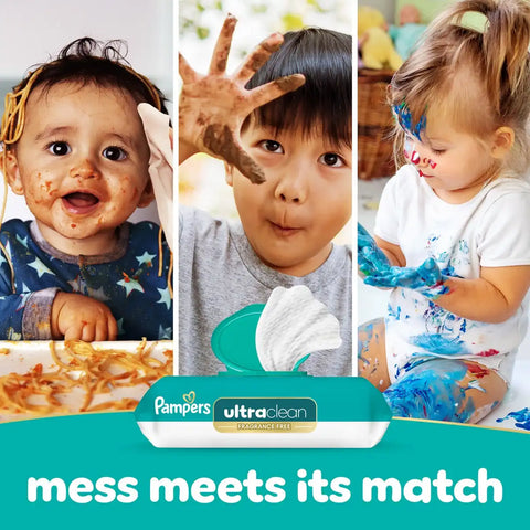 Pampers Ultra Clean Baby Wipes