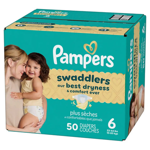 Pampers Swaddlers Sensitive Disposable Diapers - (Select Size and Count)