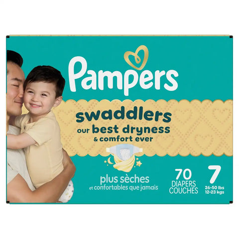 Pampers Swaddlers Sensitive Disposable Diapers - (Select Size and Count)