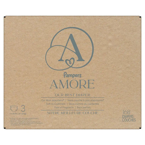 Amore by Pampers Luxury Diapers - (Select Size and Count)