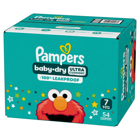 Pampers Baby Dry Diapers - (Select Size and Count)