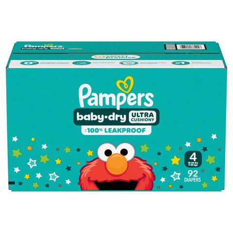 Pampers Baby Dry Diapers - (Select Size and Count)