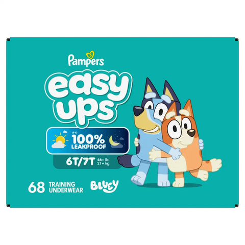 Pampers Easy Ups Bluey Training Underwear - (Select Size and Count)
