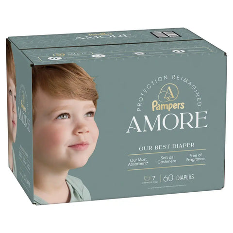 Amore by Pampers Luxury Diapers - (Select Size and Count)