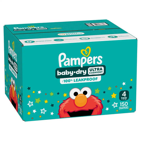 Pampers Baby Dry Diapers - (Select Size and Count)