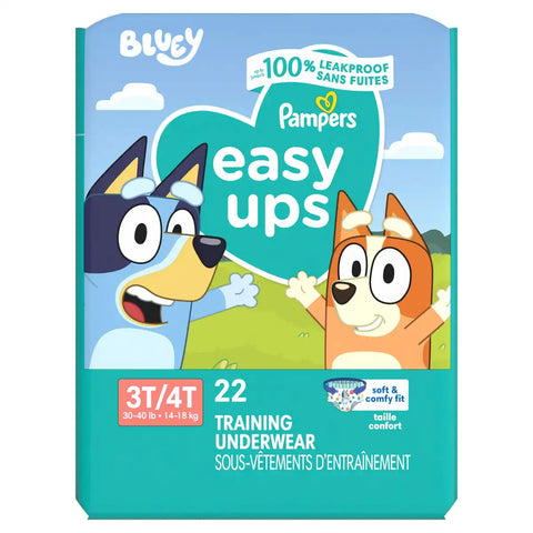 Pampers Easy Ups Bluey Training Underwear - (Select Size and Count)
