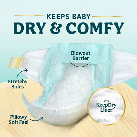 Pampers Swaddlers Sensitive Disposable Diapers - (Select Size and Count)
