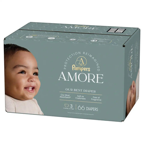 Amore by Pampers Luxury Diapers - (Select Size and Count)