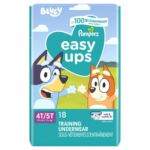 Pampers Easy Ups Bluey Training Underwear - (Select Size and Count)