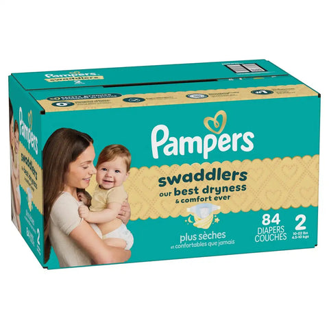 Pampers Swaddlers Sensitive Disposable Diapers - (Select Size and Count)