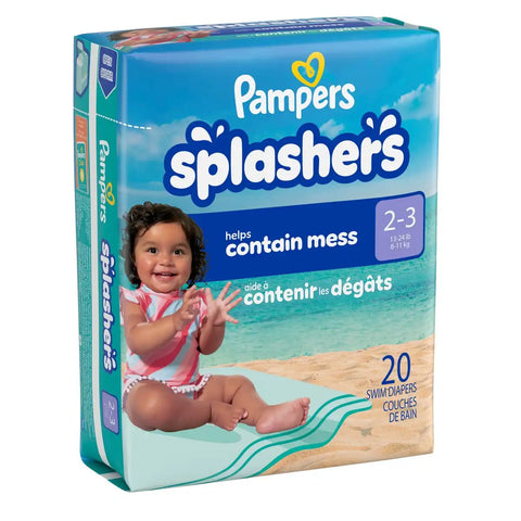 Pampers Splashers Disposable Swim Pants - (Select Size and Count)