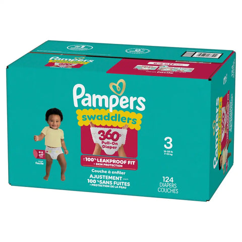 Pampers Swaddler 360 Disposable Baby Diapers