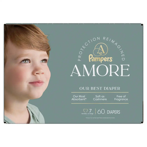 Amore by Pampers Luxury Diapers - (Select Size and Count)