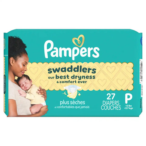 Pampers Swaddlers Sensitive Disposable Diapers - (Select Size and Count)