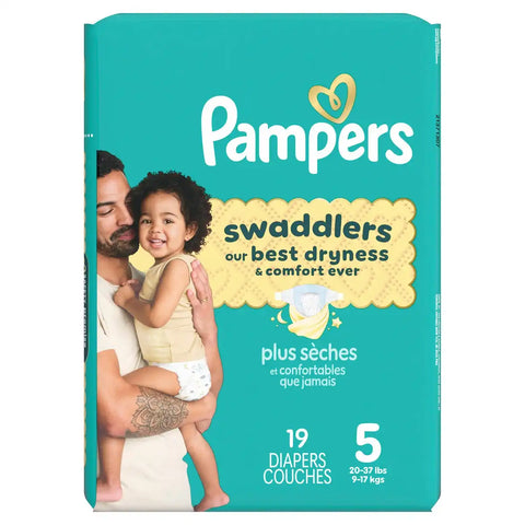 Pampers Swaddlers Sensitive Disposable Diapers - (Select Size and Count)