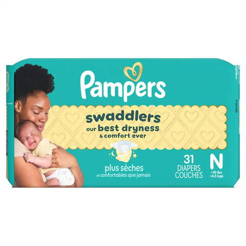 Pampers Swaddlers Sensitive Disposable Diapers - (Select Size and Count)
