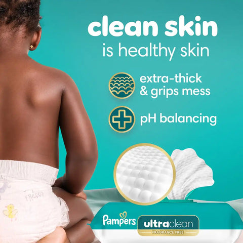 Pampers Ultra Clean Baby Wipes