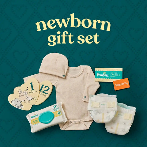 Pampers Swaddlers Gift Pack Disposable Diapers - Size 0-6 - 8pk