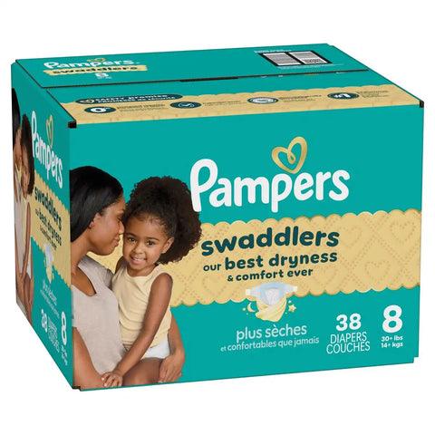 Pampers Swaddlers Sensitive Disposable Diapers - (Select Size and Count)