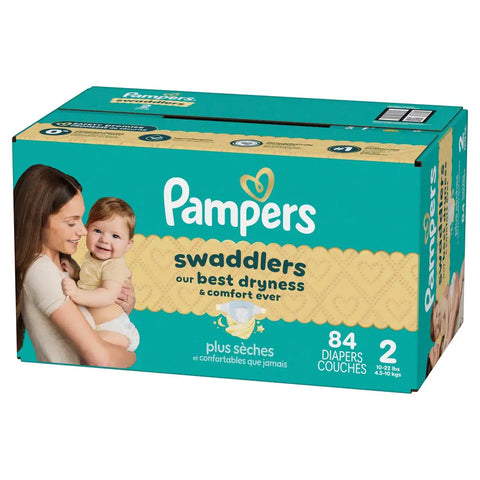 Pampers Swaddlers Sensitive Disposable Diapers - (Select Size and Count)
